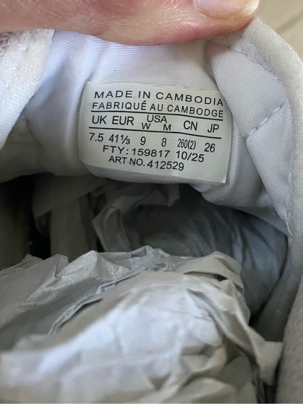 “IT GIRL” Salomon XT-6 White sneakers with Multicolor Tongue Accents 9 - Picture 8 of 11